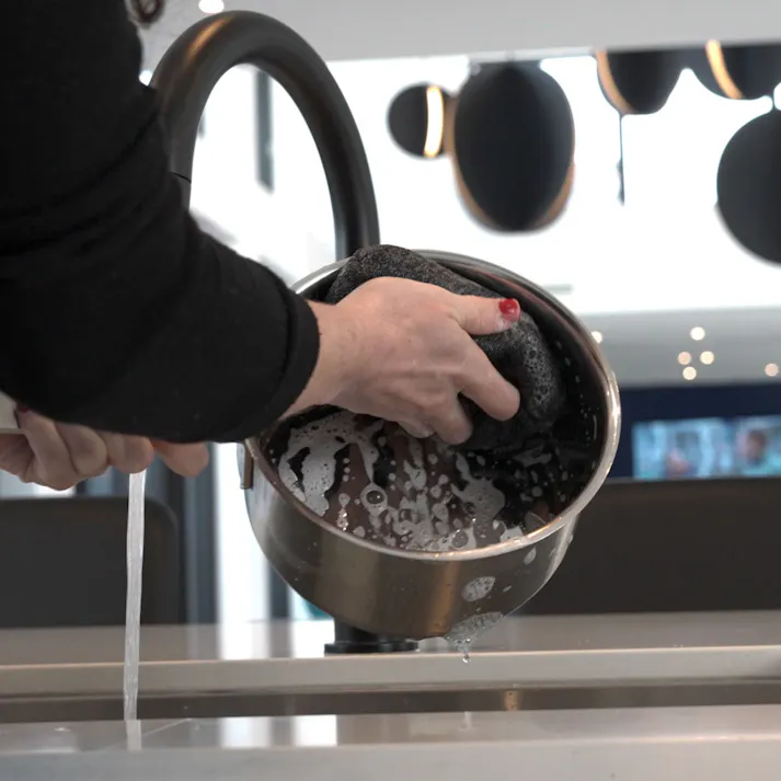 フォーエバースポンジ Foreversponge 包丁で切れないスポンジ RESCUE レスキュー【スポンジ 食器 皿洗い 鍋 フライパン キッチン お風呂 研磨剤不使用 耐熱 抗菌性 煮沸消毒 食洗機対応 長持ち へたらない エコ】