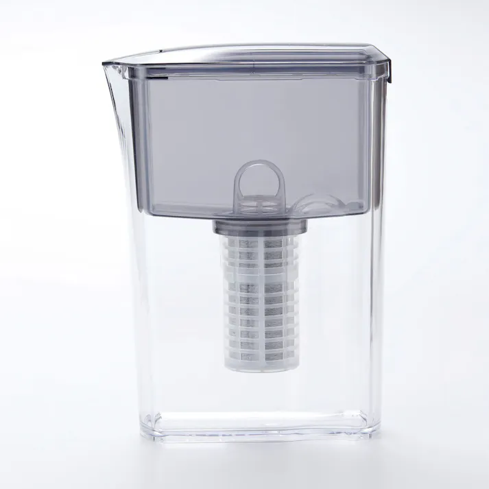 ポット型浄水器 Miz-U ミズユー フィルターカートリッジ1本付き ろ過水量 1.2L MIZ-U-FLCN01【浄水器 ポット PFOS PFOA 除去 浄水ポット 水道水 飲む 日本製】 本体