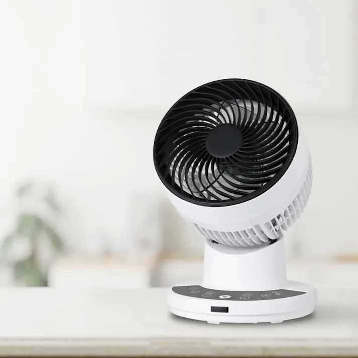 サーキュレーター DCモーター 分解して洗える 上下左右首振り 衣類乾燥 リズム おやすみ モード 入切タイマー 15cm 5枚羽根 リモコン付き 18畳 DCファン DC扇風機 DCサーキュレーター 空気循環 送風 省エネ CNET シィー・ネット CCDS313WH ホワイト
