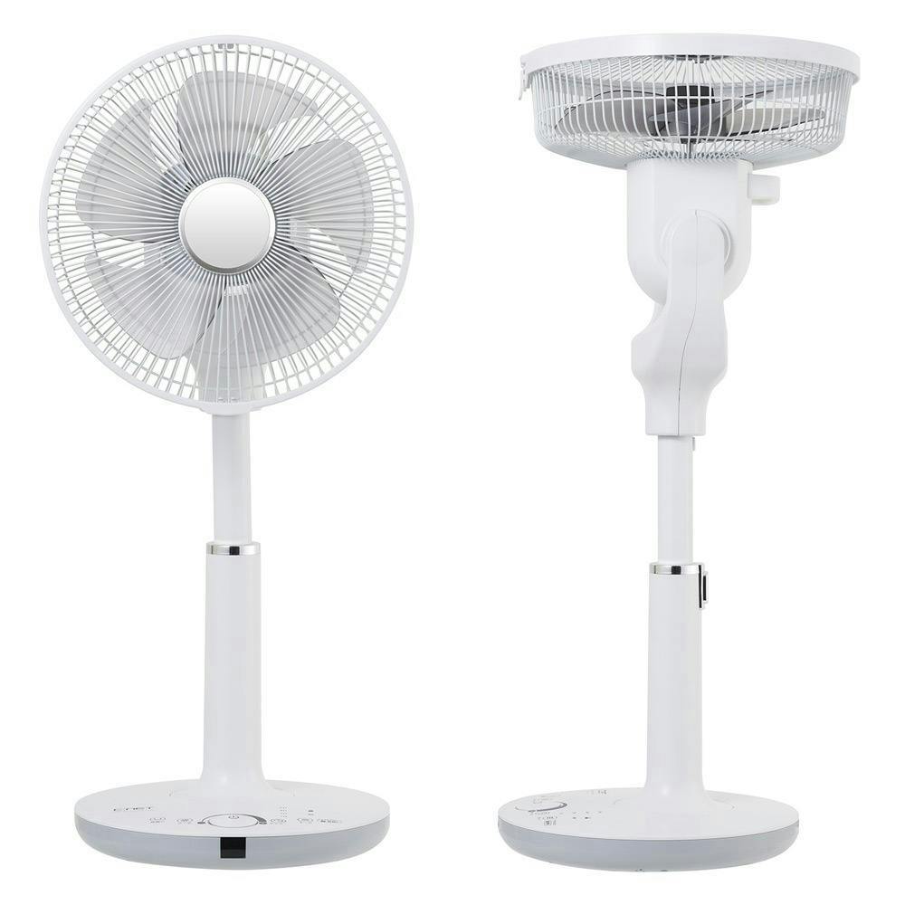 扇風機 DCモーター 24cm 5枚羽根 入/切タイマー 風量8段階