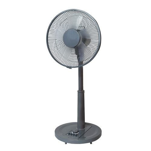 TEKNOS リビング扇風機 30cm羽根 メカ扇風機 グレー KI-1710-G 扇風機・関連用品 TEKNOS リビング扇風機 30cm羽根 メカ扇風機 グレー KI-1710-G 扇風機・関連用品