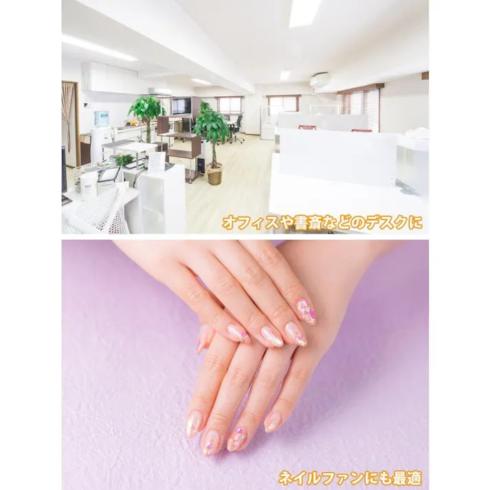 TEKNOS デスクファン ナチュラルブラウン TI-3101