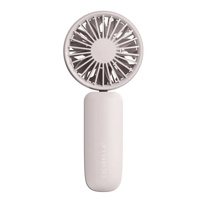 CICIBELLA シシベラ 傘につけれる ハンディファン 日傘に付ける クリップファン 傘に装着可能 超静音 扇風機 小型扇風機 usb 携帯扇風機 持ち運び便利 / ダスティブラウン(e8-58547)