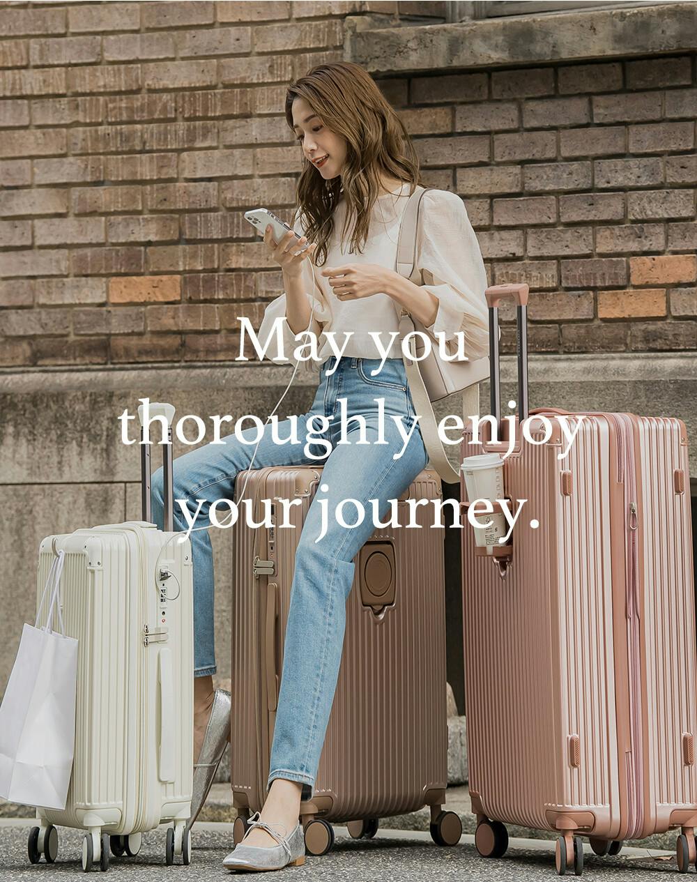 CICIBELLA シシベラ スーツケース【43L・Sサイズ】機内持ち込み