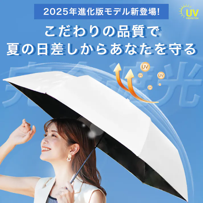 日傘 ワンタッチ 折りたたみ傘 軽量 遮光 UVカット 完全遮光 晴雨兼用 / ワンタッチ 花柄 スノーグレー(k10-58684) CICIBELLA シシベラ