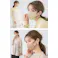 CICIBELLA シシベラ 5Dマスク 冷感マスク【20枚入り マスク】小顔マスク バイカラー 立体マスク 不織布 血色マスク 不織布マスク mask / ベビーピンク20枚(msk5lt20bpkw)