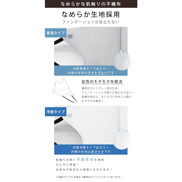 CICIBELLA シシベラ【20枚入り マスク】快息 マスク 3Dマスク 冷感 不織布 カラー 20枚 血色カラー 小顔マスク 立体マスク CICIBELLA / 普通サイズ・20枚 ミスティグレー(msk6lt206D-7)