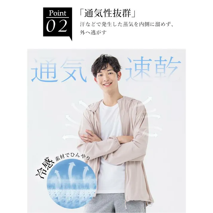 CICIBELLA シシベラ ラッシュガード【S】紫外線対策 UVパーカー / ノーマルタイプ ライラックアッシュ(l3ashs)