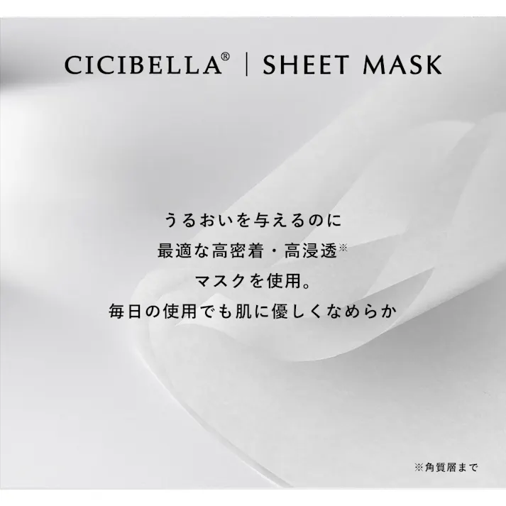 CICIBELLA シシベラ【シートマスク 30枚】大容量 高保湿 マスク VC100 フェイスパック / RETINOL(zhmm30a-)