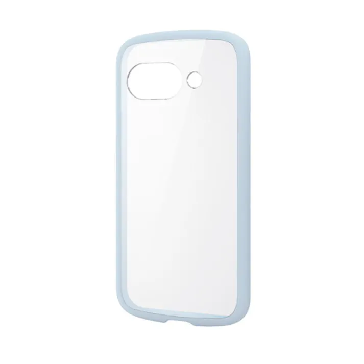 Google Pixel 9a ケース ハイブリッド 衝撃吸収 軽量 薄型 ライトブルー