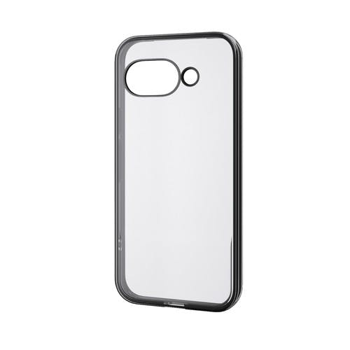 Google Pixel 9a ソフトケース サイドメッキ メタリックブラック スマートフォンアクセサリ Google Pixel 9a ソフトケース サイドメッキ メタリックブラック スマートフォンアクセサリ