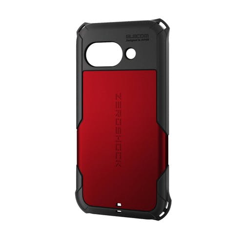 Google Pixel 9a ZEROSHOCK ケース レッド スマートフォンアクセサリ Google Pixel 9a ZEROSHOCK ケース レッド スマートフォンアクセサリ