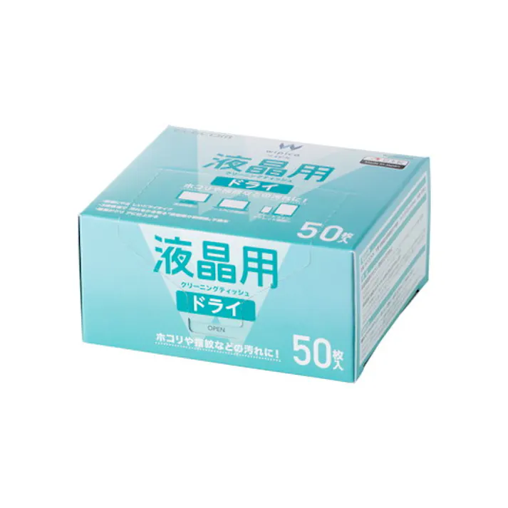 液晶用ドライクリーニングティッシュ 50枚入