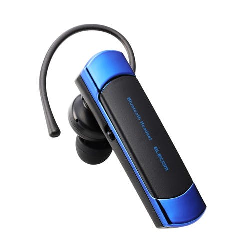 耳掛け型 Bluetooth(R)ワイヤレスヘッドセット ブルー 携帯・スマホグッズ 耳掛け型 Bluetooth(R)ワイヤレスヘッドセット ブルー 携帯・スマホグッズ