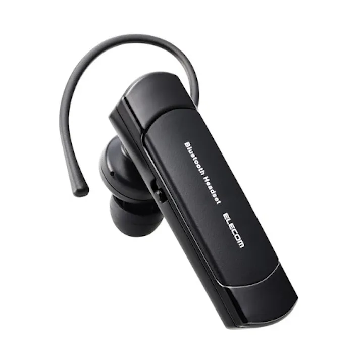 耳掛け型 Bluetooth(R)ワイヤレスヘッドセット ブラック