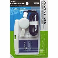 ソフトケース&リールストラップ ブルー 事務用品 ソフトケース&リールストラップ ブルー 事務用品