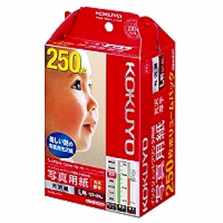 KJ-G13L-250N IJP用写真用紙 光沢紙・厚手 Lサイズ 250枚