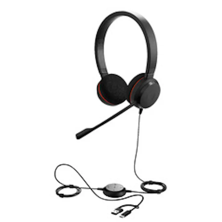 Jabra Evolve 20 MS Stereo USB C/A
