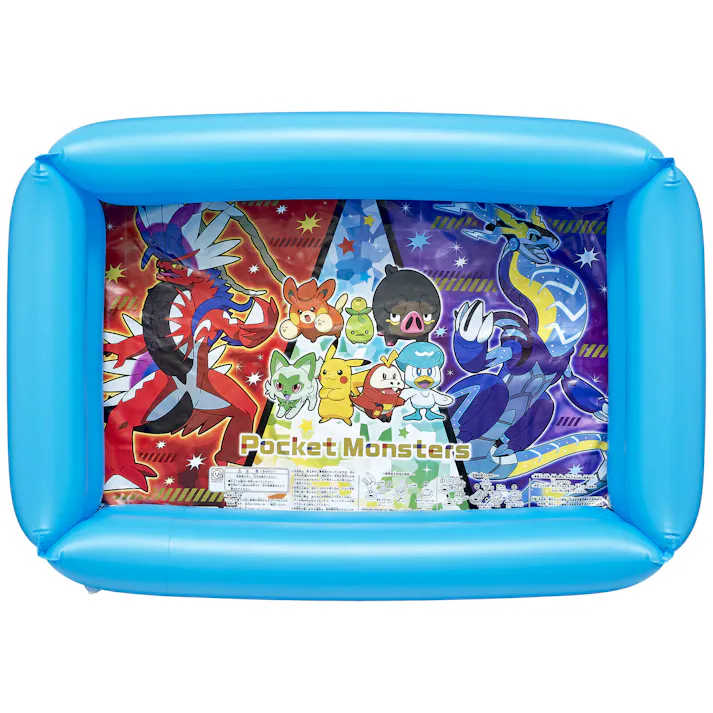 【ポケモンプール 100×65×32cm】 ポケモン ピカチュウ キャラクター ビーチ 海 プール グッズ 水遊び 幼児 子供 男子 女子 #4970134300733 イガラシ