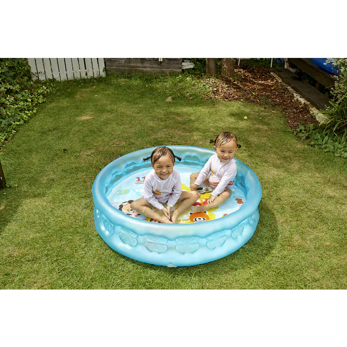 【ビニールプール とけいプール 100cm】 ビーチ 海 プール グッズ 水遊び 幼児 子供 男子 大人 女子 #4970134310404 イガラシ