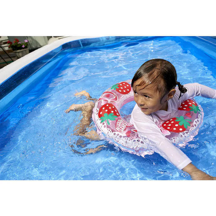 【お子様用 ウキワ 浮き輪 うきわ ストロベリー ウキワ 浮き輪 うきわ50cm】 ビーチ 海 プール グッズ 水遊び 幼児 子供 男子 大人 女子 #4970134320120 イガラシ