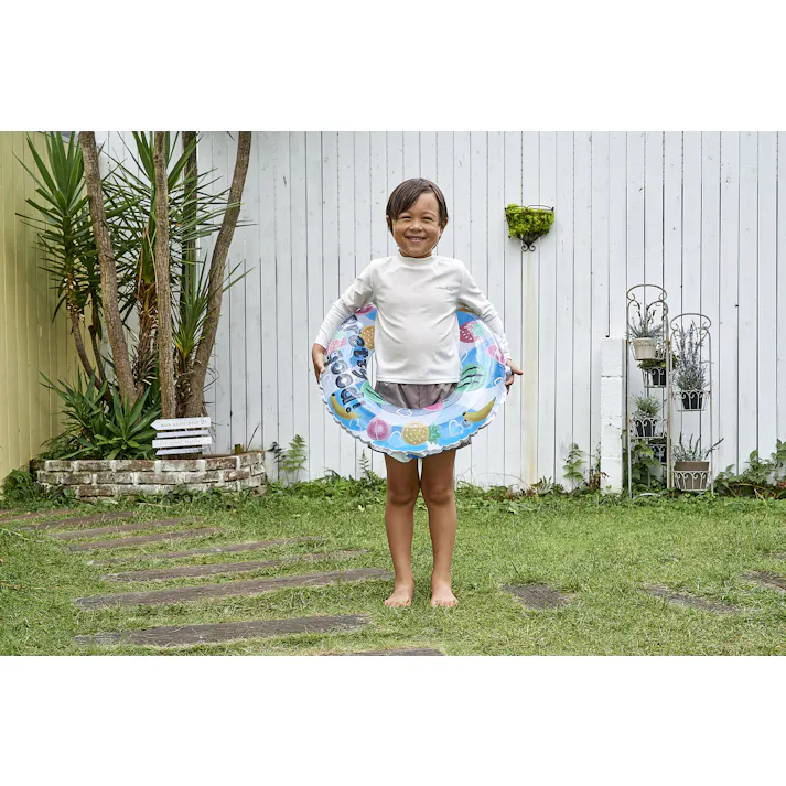 【かんたん空気栓採用浮輪 お子様用 ウキワ 浮き輪 うきわ プリティグッド ウキワ 浮き輪 うきわ60cm】 ビーチ 海 プール グッズ 水遊び 幼児 子供 男子 大人 女子 #4970134320168 イガラシ