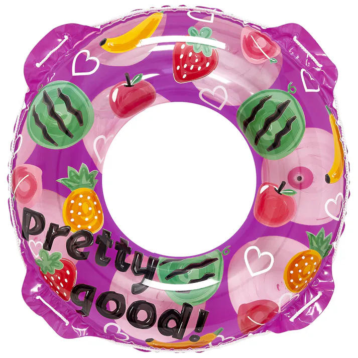 【中高生以上のティーンに最適!な浮輪 カラフルペイント ウキワ 浮き輪 うきわ80cm】 ビーチ 海 プール グッズ 水遊び 幼児 子供 男子 大人 女子 #4970134330204 イガラシ