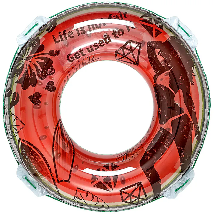 【男女問わず大人が使えるサイズの浮輪 スーパーサマー ウキワ 浮き輪 うきわ 120cm】 ビーチ 海 プール グッズ 水遊び 幼児 子供 男子 大人 女子 #4970134330556 イガラシ