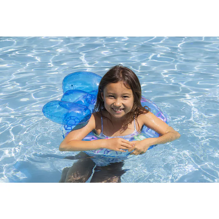 【お子様用 ウキワ 浮き輪 うきわ ジュエル ウキワ 浮き輪 うきわ55cm(リボン付)】 ビーチ 海 プール グッズ 水遊び 幼児 子供 男子 大人 女子 #4970134420301 イガラシ