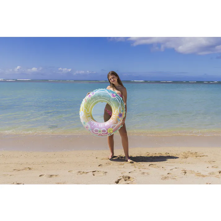 【男女問わず大人が使えるサイズの浮輪 スターフィッシュキワ90cm】 ビーチ 海 プール グッズ 水遊び 幼児 子供 男子 大人 女子 #4970134430553 イガラシ