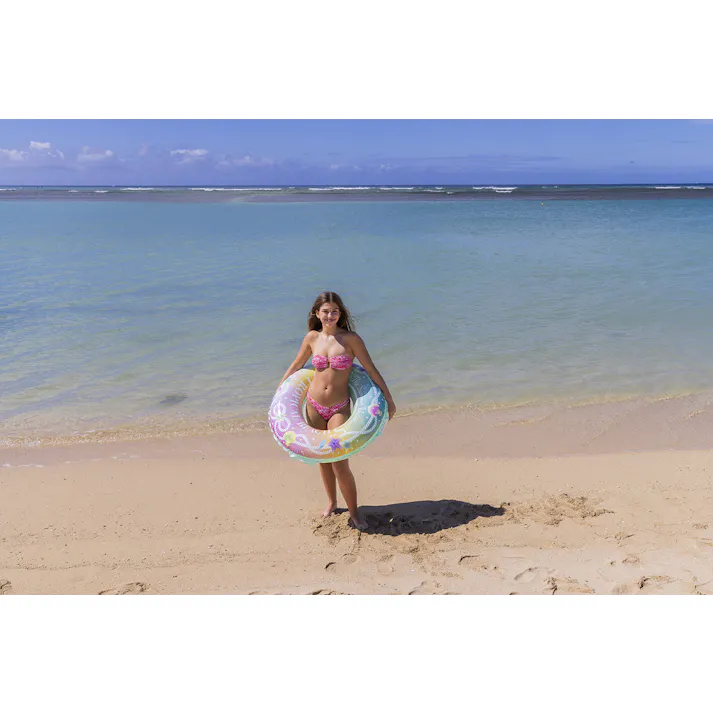 【男女問わず大人が使えるサイズの浮輪 スターフィッシュキワ90cm】 ビーチ 海 プール グッズ 水遊び 幼児 子供 男子 大人 女子 #4970134430553 イガラシ