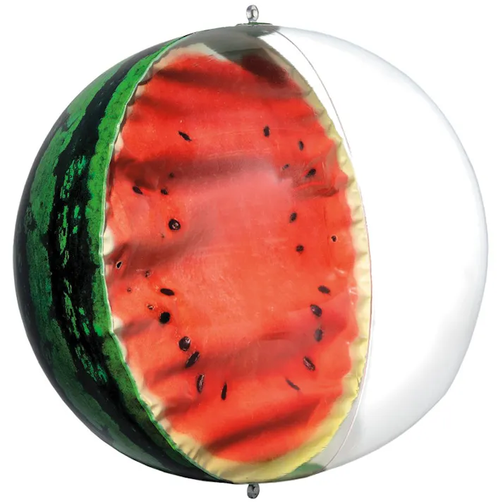 【定番 ビーチボール リアルハーフスイカバルーン】 ビーチ 海 プール グッズ 水遊び 幼児 子供 男子 大人 女子 #4970134460284 イガラシ