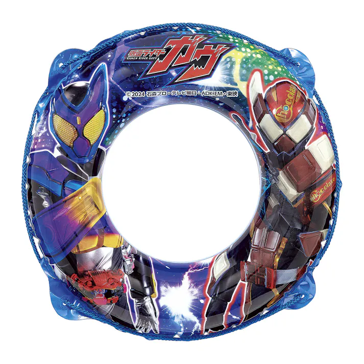 【仮面ライダーガブ 55cm ウキワ 浮き輪 うきわ】 キャラクター ビーチ 海 プール グッズ 水遊び 幼児 子供 男子 #4970134501055 イガラシ