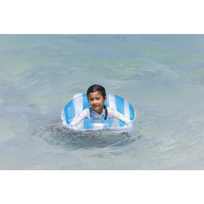 【お子様用 ウキワ 浮き輪 うきわ ボーダー ウキワ 浮き輪 うきわ70cm】 ビーチ 海 プール グッズ 水遊び 幼児 子供 男子 大人 女子 #4970134530208 イガラシ