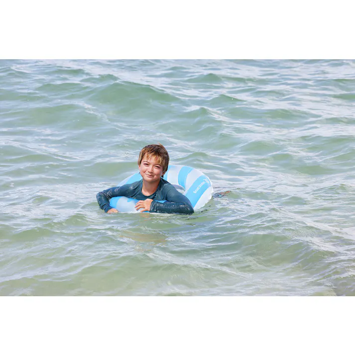 【お子様用 ウキワ 浮き輪 うきわ ボーダー ウキワ 浮き輪 うきわ70cm】 ビーチ 海 プール グッズ 水遊び 幼児 子供 男子 大人 女子 #4970134530208 イガラシ