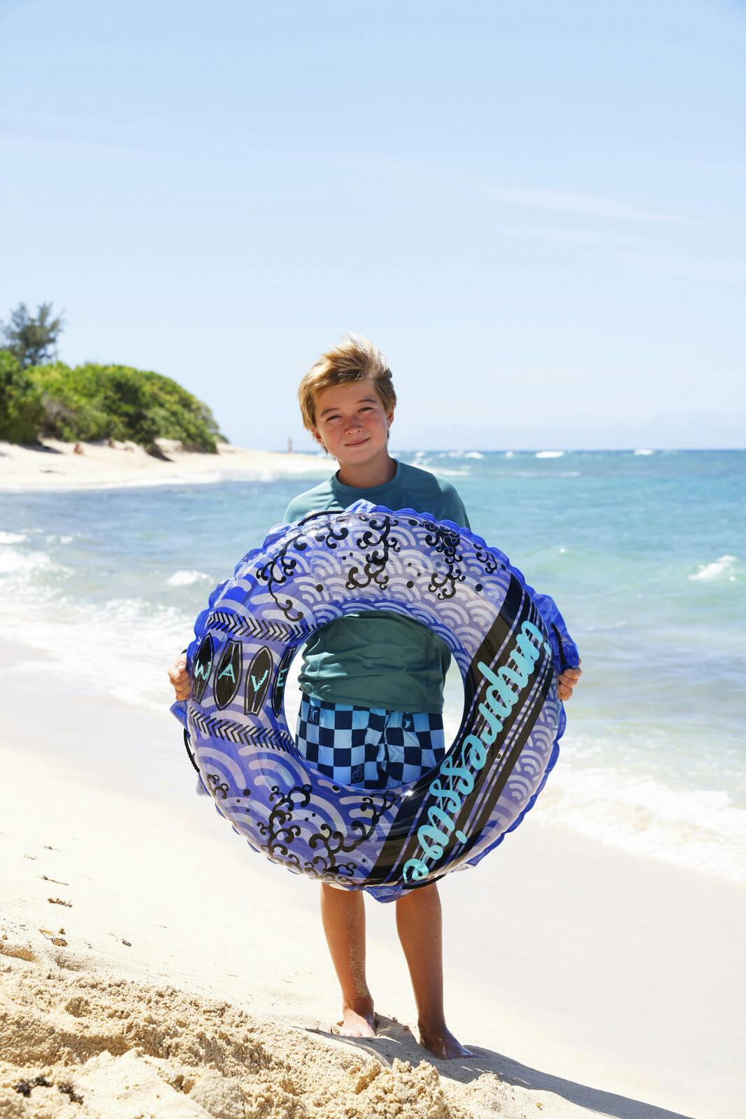 ウェイブ ウキワ 浮き輪 うきわ80cm】 中高生以上のティーンに最適！な