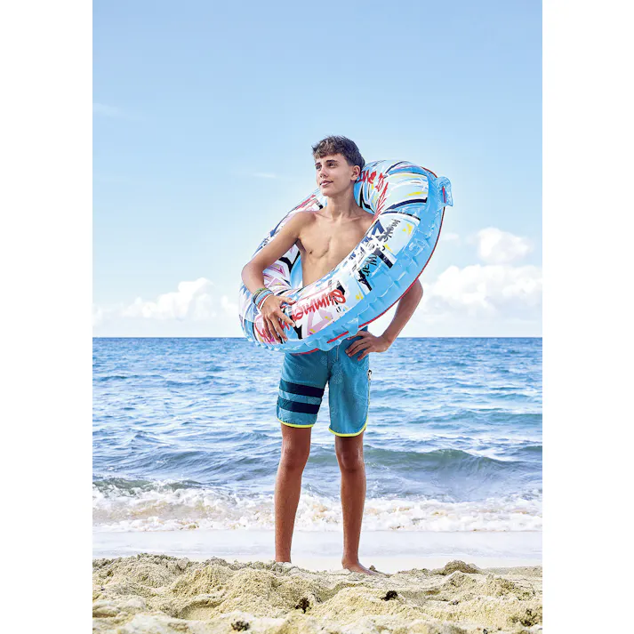 【男女問わず大人が使えるサイズの浮輪 プレイタイム ウキワ 浮き輪 うきわ 100cm】 ビーチ 海 プール グッズ 水遊び 幼児 子供 男子 大人 女子 #4970134530420 イガラシ