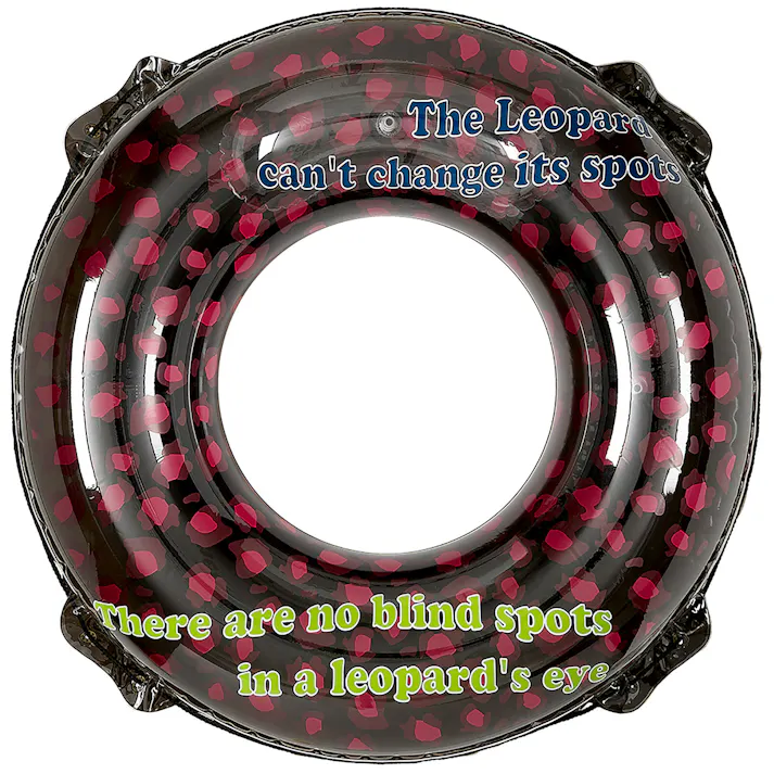 【男女問わず大人が使えるサイズの浮輪 ピンクレオパード ウキワ 浮き輪 うきわ 120cm】 ビーチ 海 プール グッズ 水遊び 幼児 子供 男子 大人 女子 #4970134530512 イガラシ