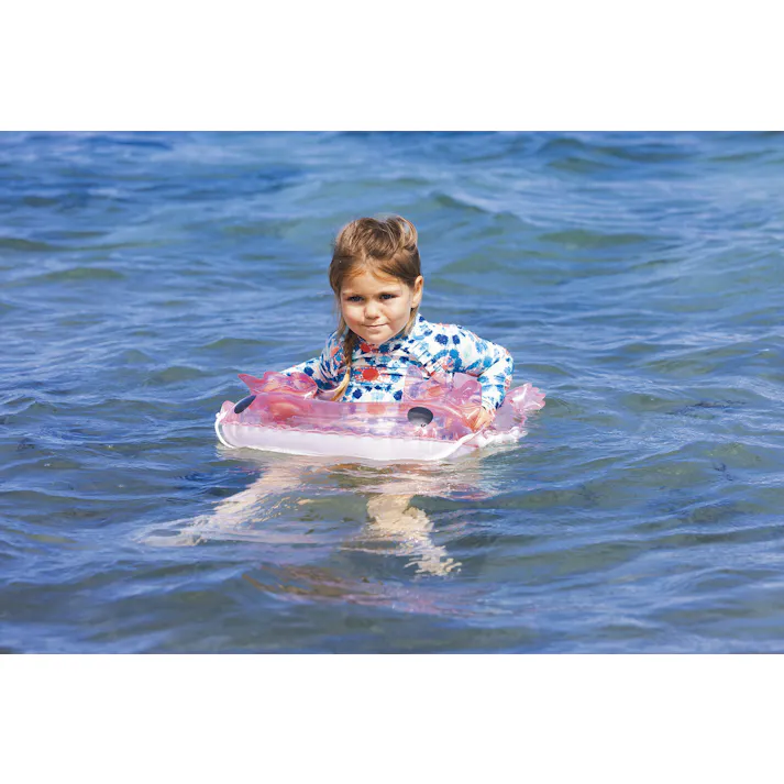 【座付浮輪 ベビー ウキワ 浮き輪 うきわ(ウーパールーパー)】 ベビーでもこれがあれば安心 #4970134540238 イガラシ