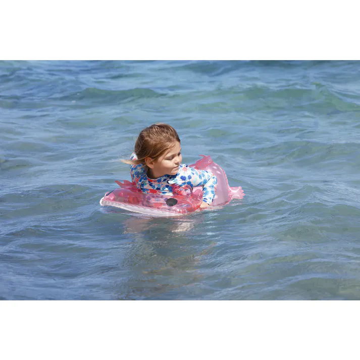 【座付浮輪 ベビー ウキワ 浮き輪 うきわ(ウーパールーパー)】 ベビーでもこれがあれば安心 #4970134540238 イガラシ