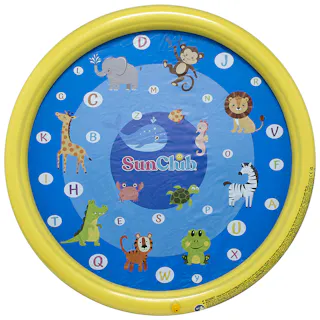 【噴水マット ラウンドスプレイプール】 直輸入海外ブランドフロート JILOng #6920388685474 イガラシ