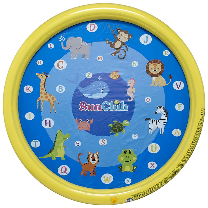 【噴水マット ラウンドスプレイプール】 直輸入海外ブランドフロート JILOng #6920388685474 イガラシ