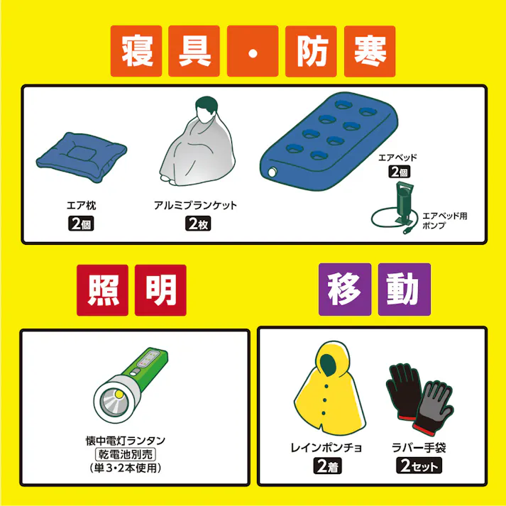 防災セット アイリスオーヤマ【2人用 42点セット】【もしもの備えに。そのまますぐに持ち出せる防災セット】防災セット地震 災害対策防災グッズ 防災リュック【4967576534093】