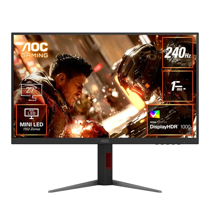 ゲーミング液晶ディスプレイ 27型/2560×1440/HDMI、DisplayPort/ブラック/