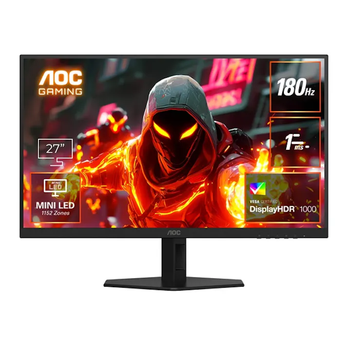 ゲーミング液晶ディスプレイ 27型/2560×1440/HDMI、DisplayPort/ブラック/