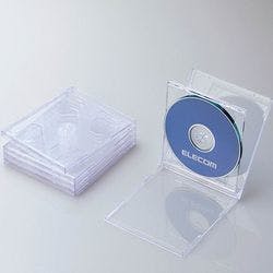 CD DVDプラケース 2枚収納 5パック クリア CCD-JSCNW5CR パソコン・周辺機器 CD DVDプラケース 2枚収納 5パック クリア CCD-JSCNW5CR パソコン・周辺機器