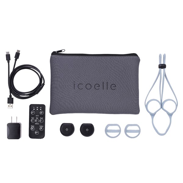 icoelle フェイスケアデバイス 10分 EMSトレーニング 間々田佳子監修 icoelle イコエル フェイシャルネックリフト