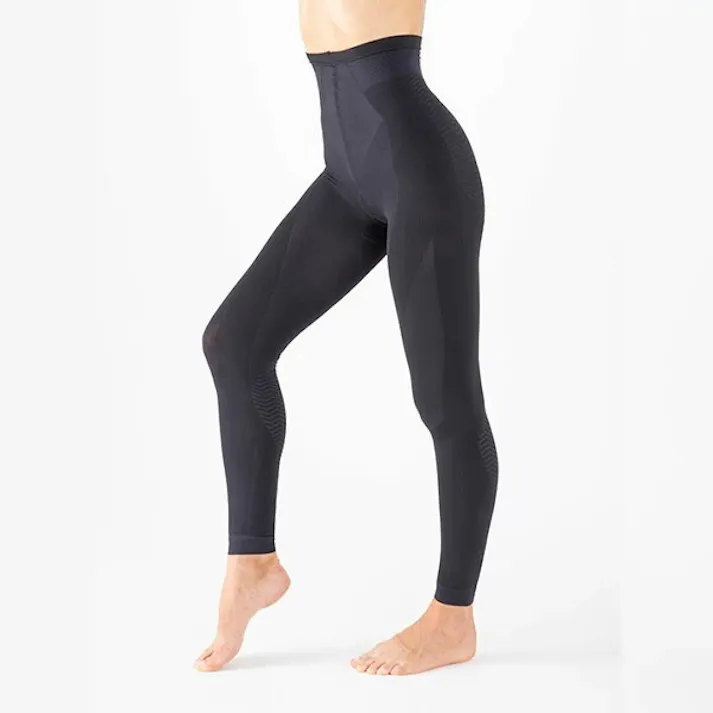 【千葉真子プロデュース Jogfoot 歩コアスパッツ L】 ちあふる ジョグフット 歩コア アルコア 千葉真子監修 ランニングメソッド 歩行サポートテーピング編み 段階着圧構造 骨盤 股関節 太もも ひざ レギンス ウォーキング 男女兼用 JAN:4562264774371