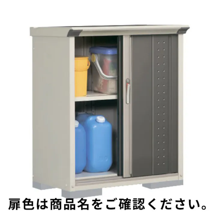 田窪工業所 タクボ物置 グランプレステージ ジャンプ GP-95DF 全面棚タイプ 扉カラー:ナイトブラック