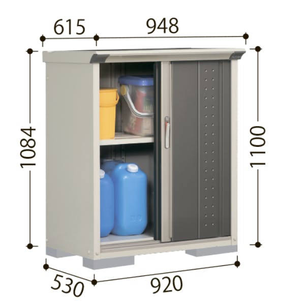 田窪工業所 タクボ物置 グランプレステージ ジャンプ GP-115DT たて